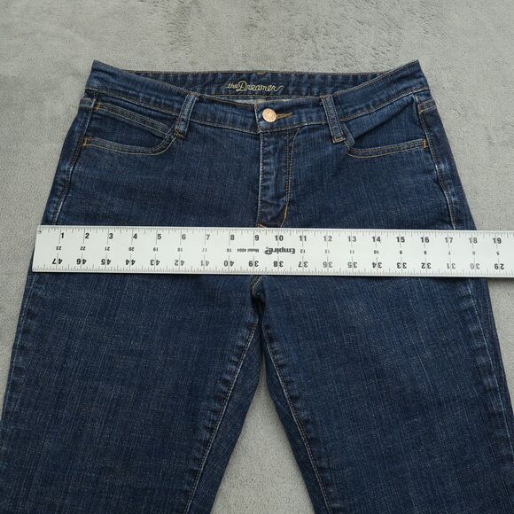 Old Navy Jeans Women's Size 8 Blue Mid-Rise Dreamer Bootcut Stretch 30" Inseam - Picture 6 of 15